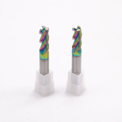 Drow Carbide End Mill Drills And Customized Corner Radius Inner R Cutter With DLC Coating (Thiết bị cắt góc bên trong với lớp phủ DLC)