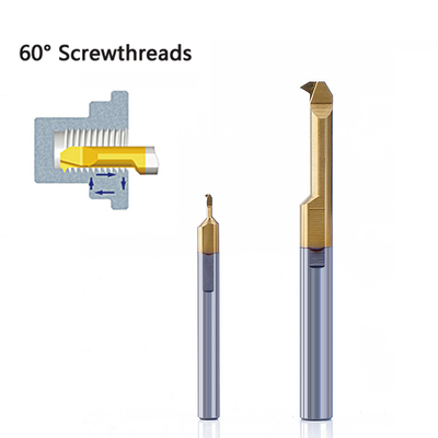 Solid Carbide Boring Tiny Tool MIR A60 Solid Carbide Boring Tools For Internal Threading Các công cụ khoan thép