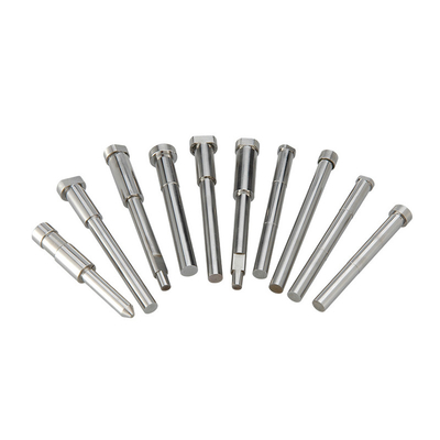 Các thành phần khuôn đâm cứng cao SKD / SKH / ASP / Tungsten Punch Pins cho đâm tốc độ cao