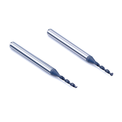 3.175mm Solid Carbide Milling Cutters cho máy móc PCB Board và Circuit Board với vỗ xoắn ốc kép
