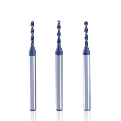 3.175mm Solid Carbide Milling Cutters cho máy móc PCB Board và Circuit Board với vỗ xoắn ốc kép