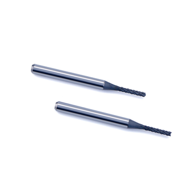 3.175mm Solid Carbide Milling Cutters cho máy móc PCB Board và Circuit Board với vỗ xoắn ốc kép