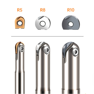 Superior Carbide Milling Inserts cho xử lý bề mặt cong và kheo cung hiệu suất tốc độ cao