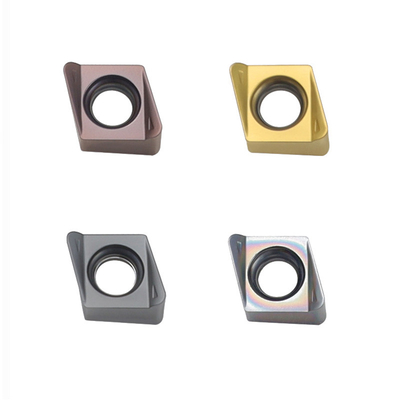 Mảnh dao phay ngón hợp kim cho gia công CNC thép không gỉ và vật liệu phi kim loại 4NKT060308R