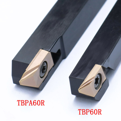 Mảnh tiện cacbua TBP60R tùy chỉnh cho gia công kim loại chính xác