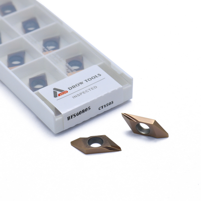 TBP 60FR-20 Carbide Turning Inserts cho CNC Lathe Steel Parts Machining với và hoạt động cắt trơn tru