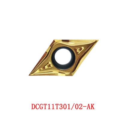 Mảnh tiện cacbua DCGT11T302-CL độ chính xác cao cho gia công CNC và hoàn thiện chi tiết kim loại