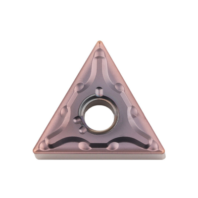 TNMG160404-TM Carbide Đặt quay cho CNC Machining Of Titanium Alloys Aluminium Đặt quay