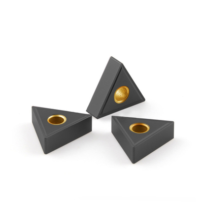 TNMG160404-TM Carbide Đặt quay cho CNC Machining Of Titanium Alloys Aluminium Đặt quay