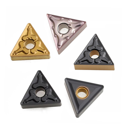 TNMG160404-TM Carbide Đặt quay cho CNC Machining Of Titanium Alloys Aluminium Đặt quay