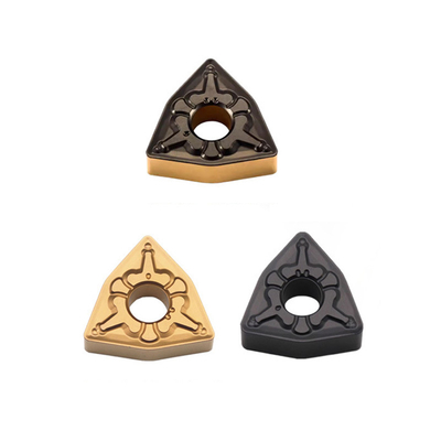 Mảnh tiện CNC cacbua có thể thay thế WNMG080404-TM dùng cho hợp kim nhiệt độ cao và vật liệu phi kim loại
