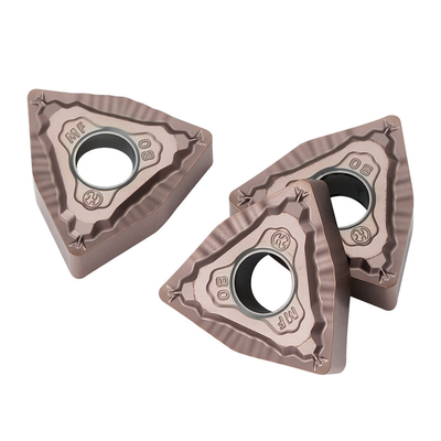 WNMG080404R-ZC Mảnh chèn tiện CNC cacbua được sử dụng trong gia công thép không gỉ, gang, hợp kim chịu nhiệt độ cao và vật liệu phi kim loại