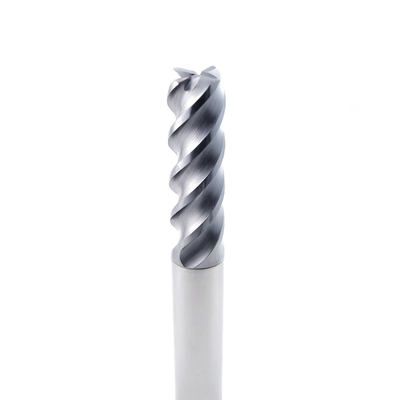 Dao phay U-Channel Carbide 4 mép cắt phủ AlCrN cho Thép Carbon Thấp