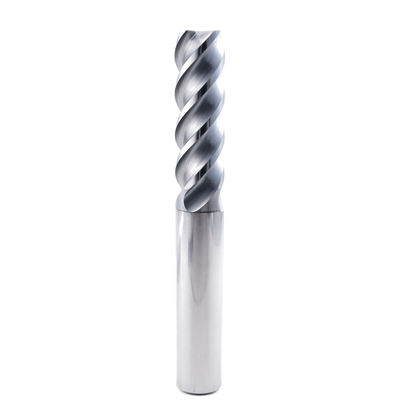 Dao phay U-Channel Carbide 4 mép cắt phủ AlCrN cho Thép Carbon Thấp
