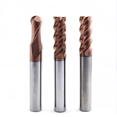 6mm Carbide Ball Nose End Mill 2 cây sáo để chế biến kim loại