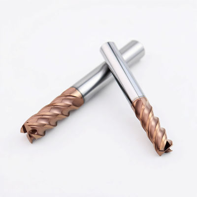 Dao phay ngón 4 me Carbide cho Thép khuôn lên đến 60HRC